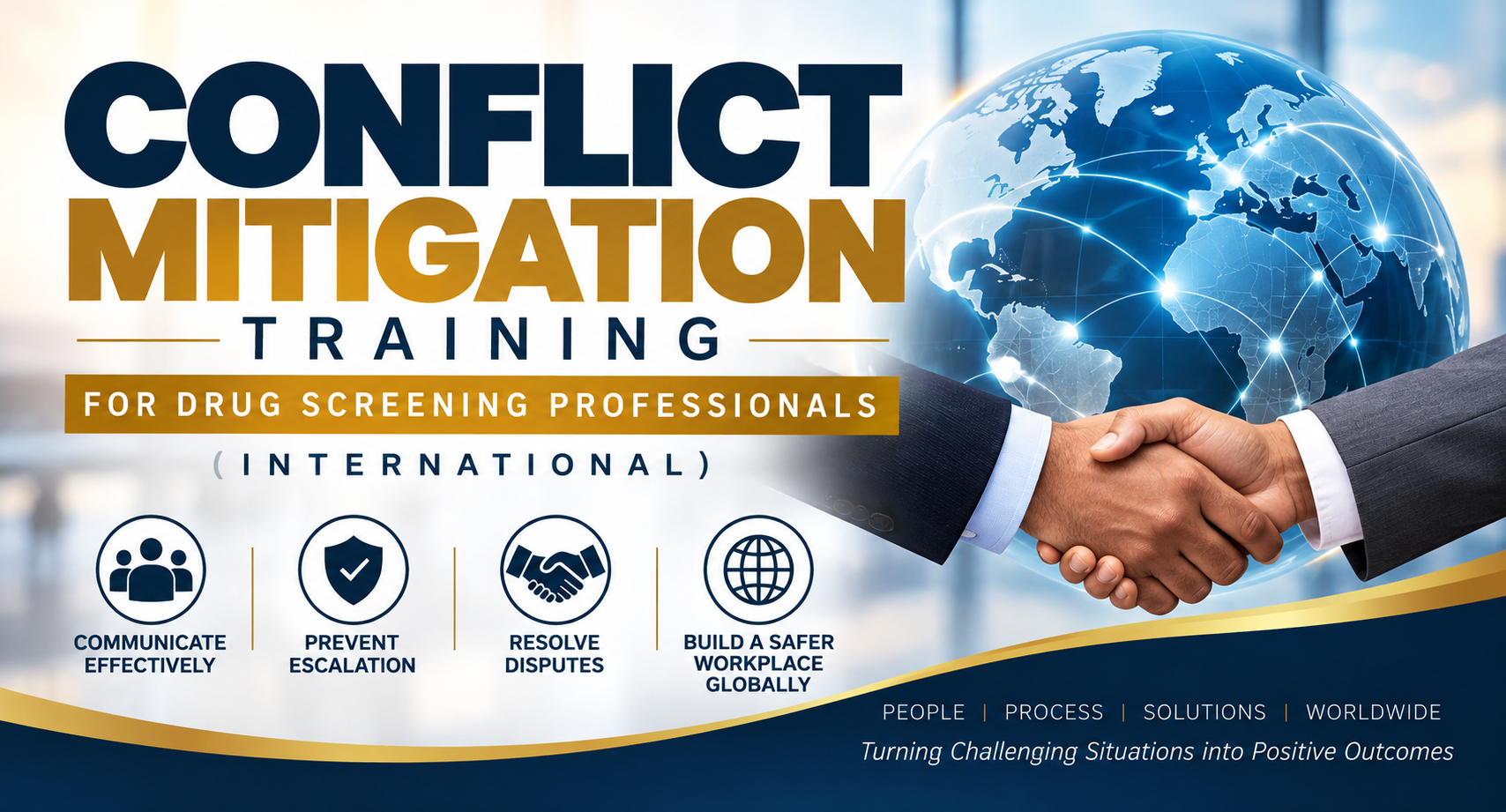 Conflict Mitigation Training for Drug Screening Professionals (International)